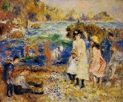 Pierre Auguste Renoir Enfants au bord de la mer a Guernsey oil